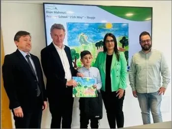 Uspeh na nashiot uchenik na megjunaroden natprevar za obnovliva energija! 2
