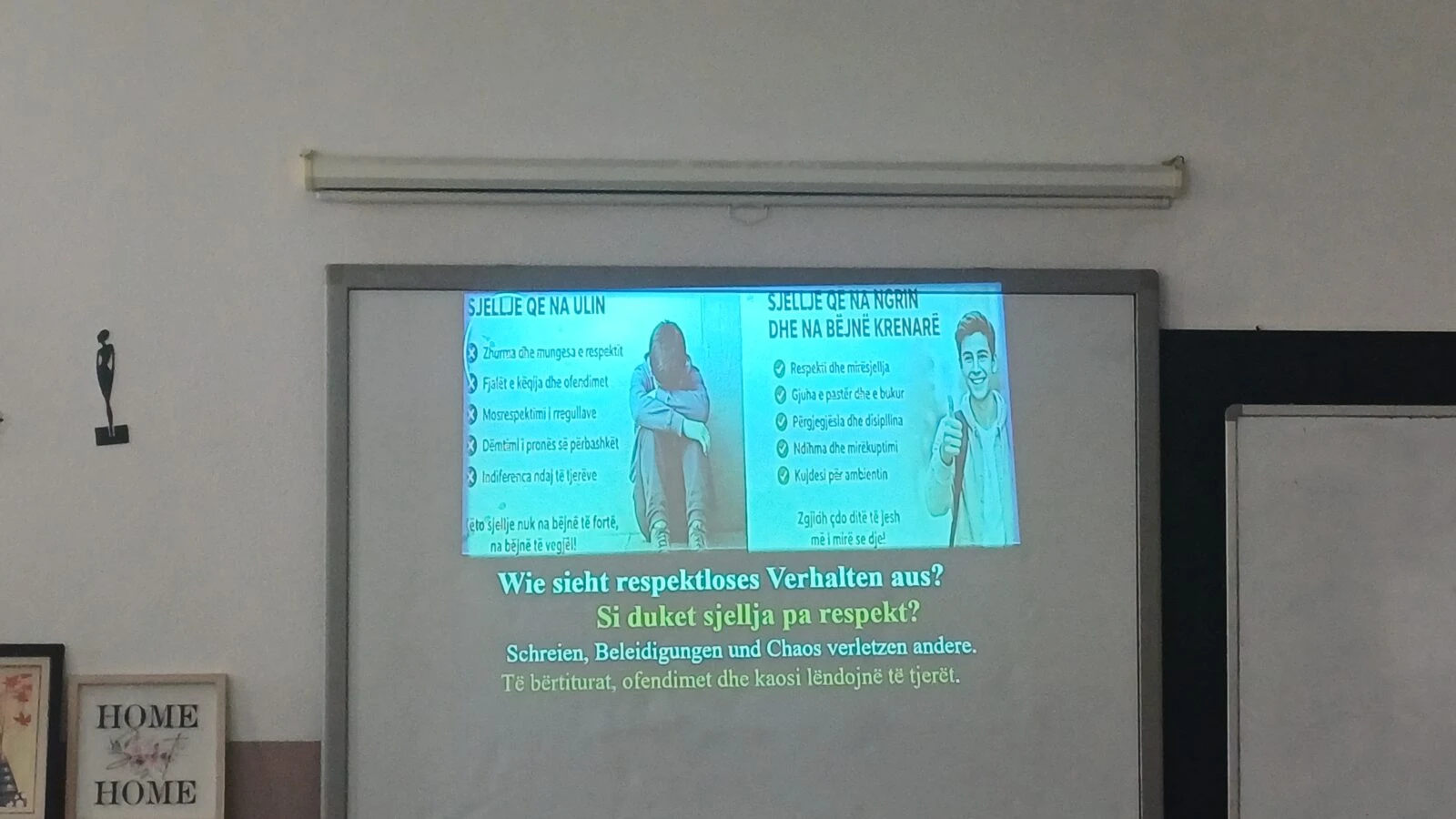 Educational German language class